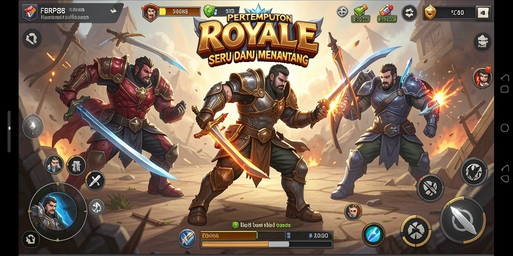 Tampilan intens gameplay FBRP88 di medan perang yang mendebarkan.