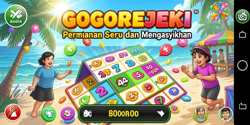 Tampilan gameplay Bingo yang menarik dan interaktif.