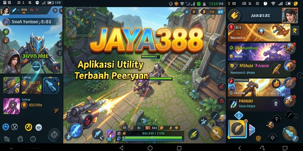 Screenshot JAYA388 menampilkan antarmuka user-friendly aplikasi Utility.