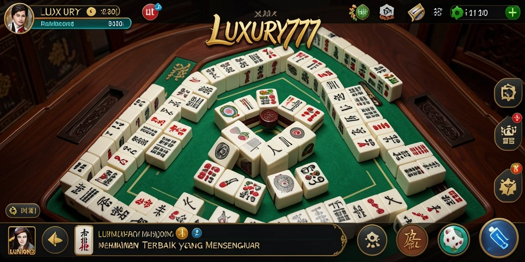 Tampilan gameplay mendebarkan dari LUXURY777 yang menantang dan grafis menawan.