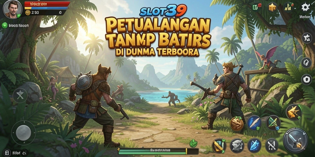 Gameplay SLOT39 yang menampilkan dunia terbuka yang luas dan penuh petualangan.