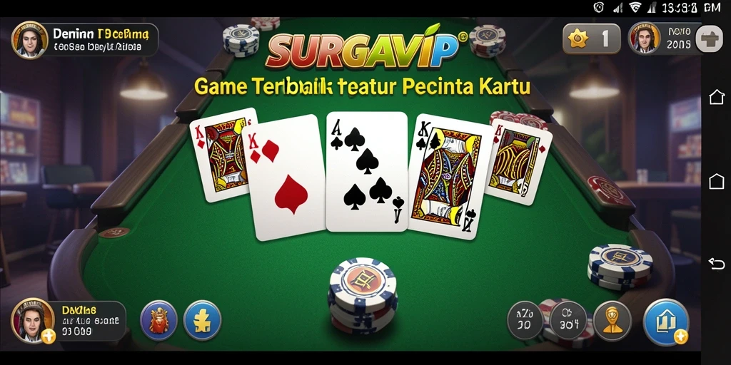 Tampilan gameplay seru dari SURGAVIP yang mengasyikkan.